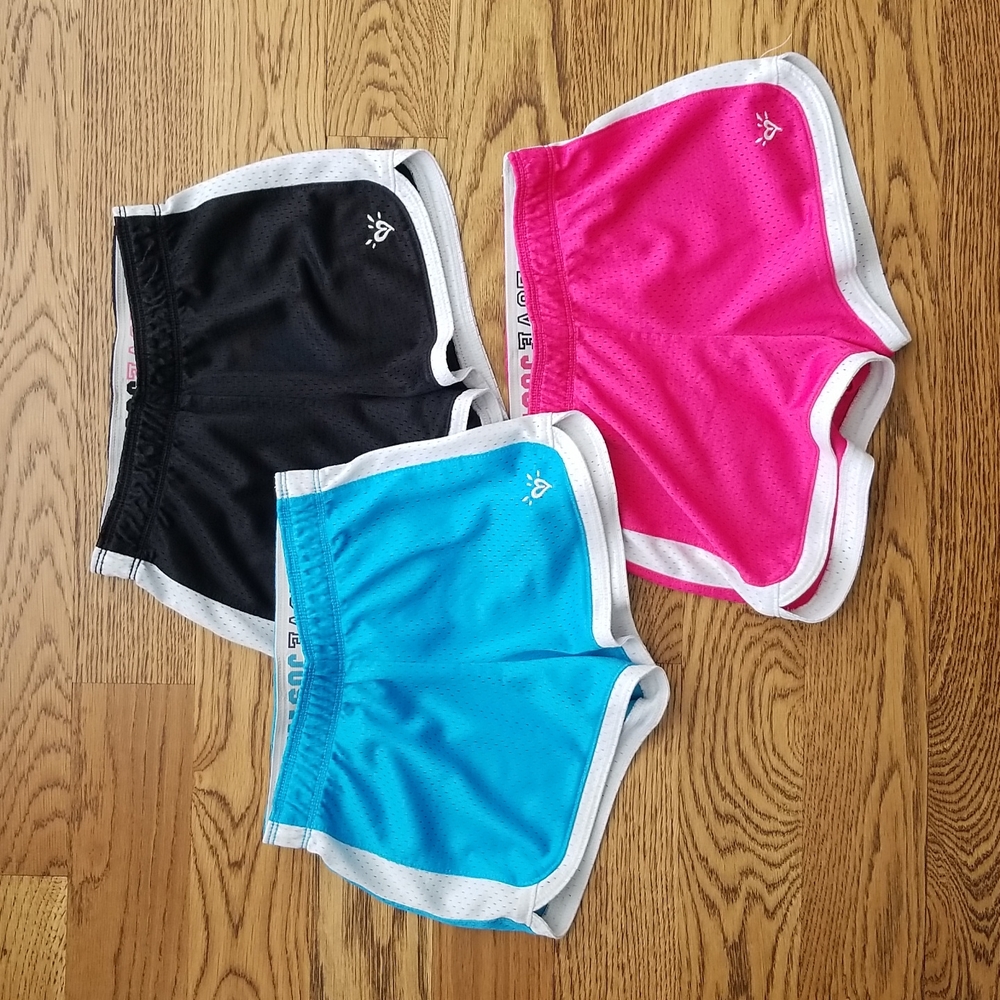 Justice 3pk shorts